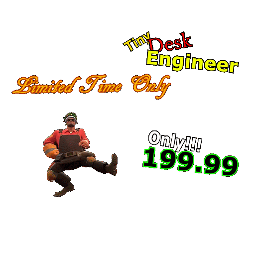 tiny desk engineer ad