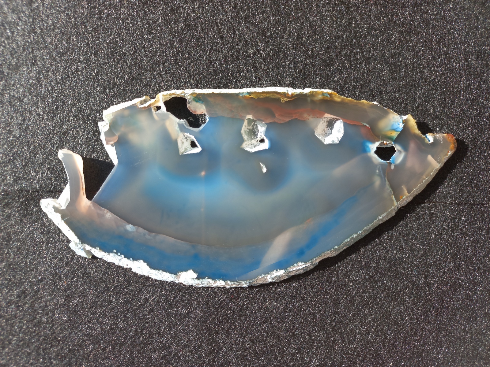 fish-shaped agate