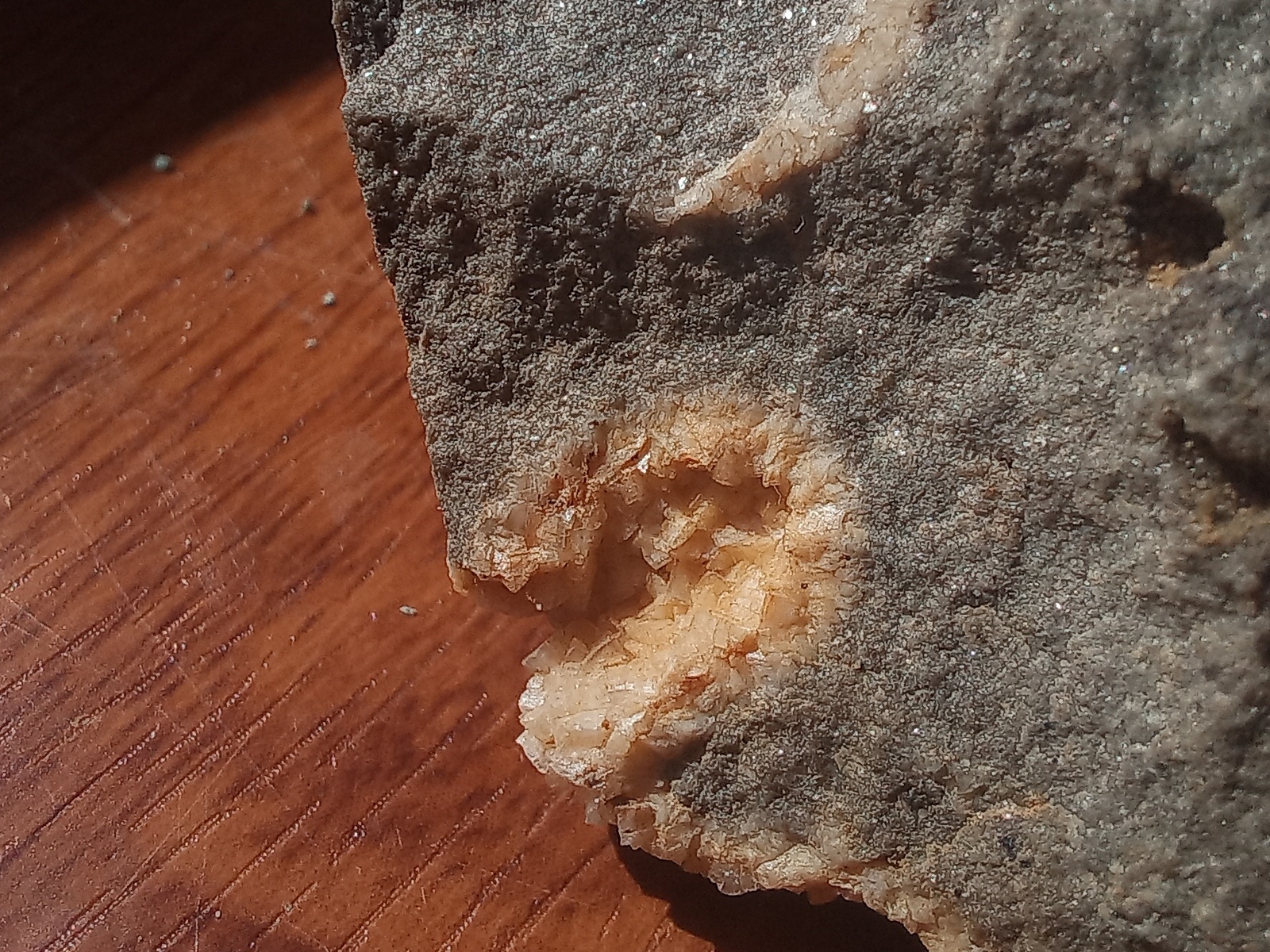 close up of another cluster of crystals