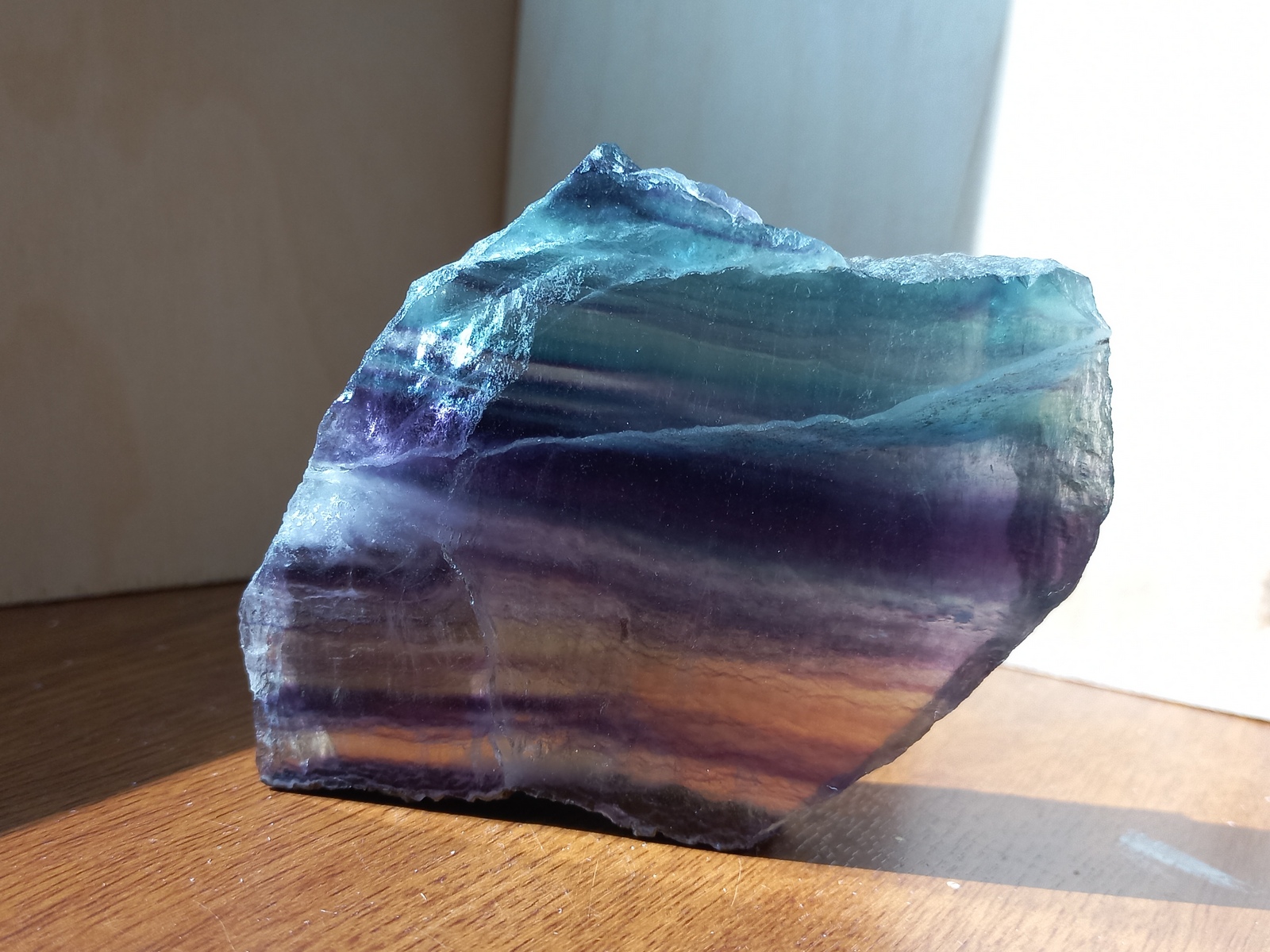 fluorite standing up