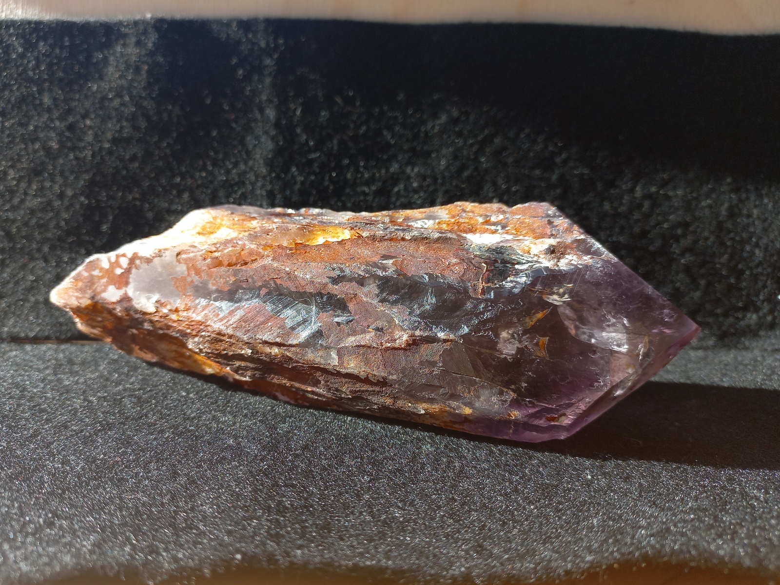 big amethyst crystal