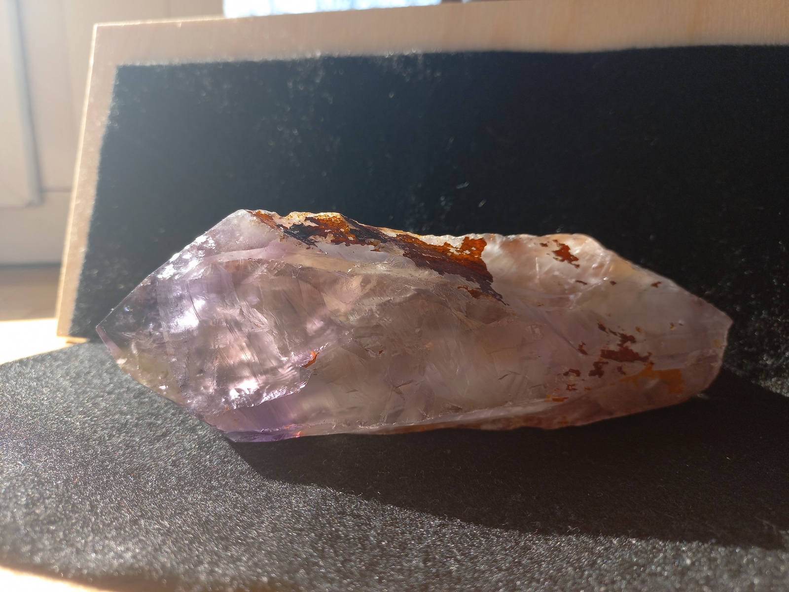 big amethyst crystal
