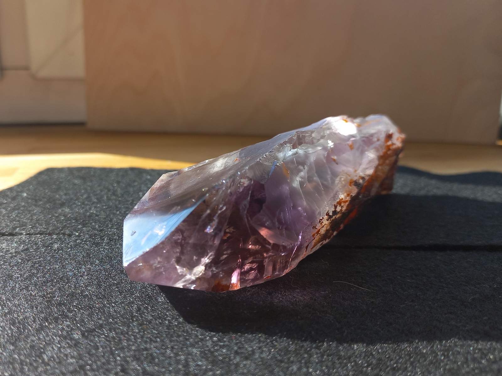 big amethyst crystal