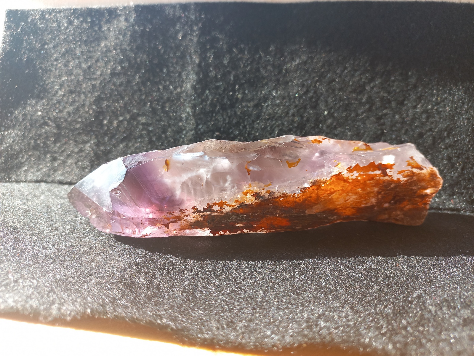 big amethyst crystal