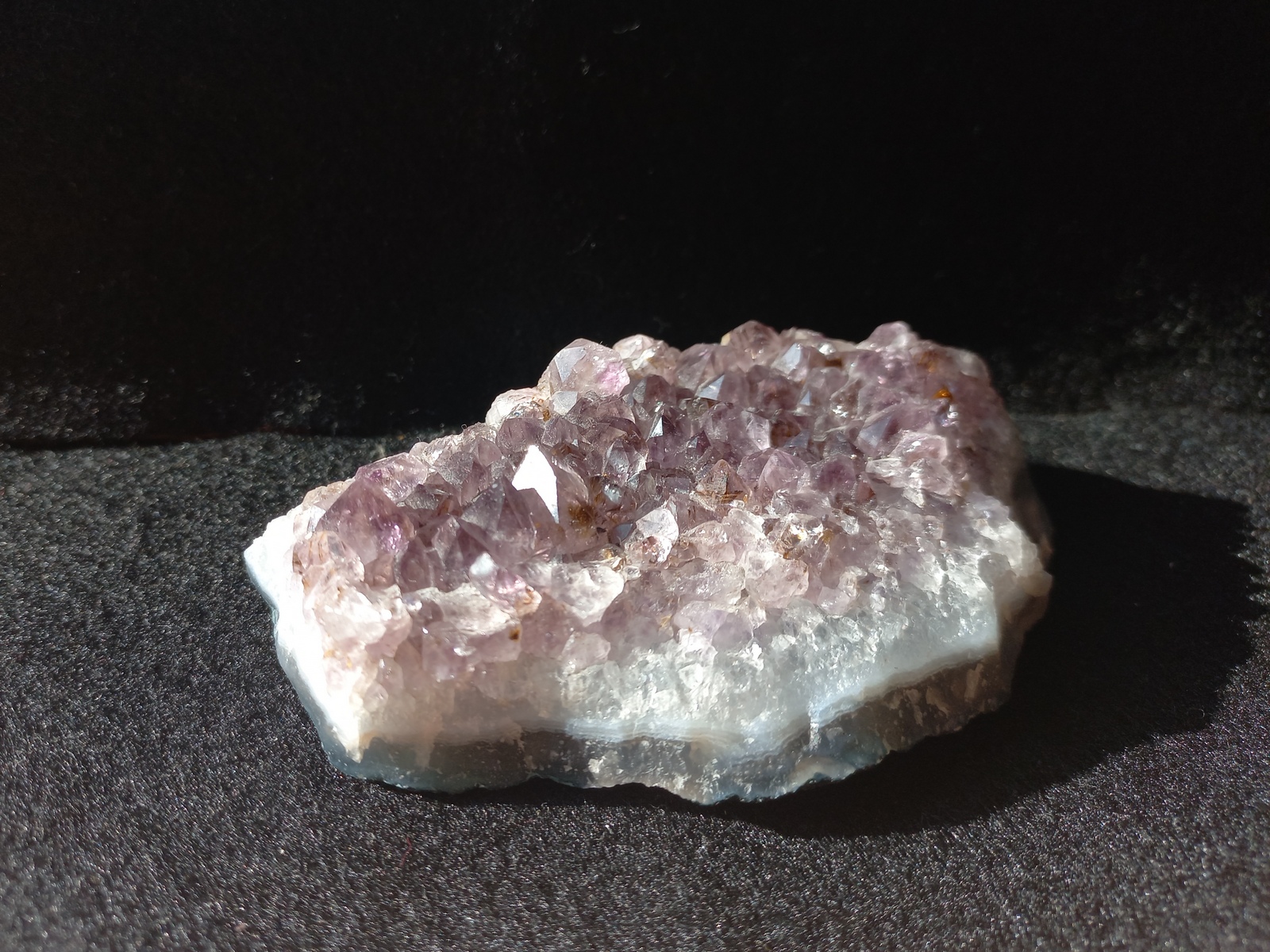 smaller amethyst with bigger crystals