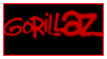Gorillaz stamp